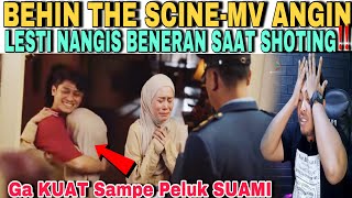 full LESTI BERLINANG AIR MATA SAAT SHOTING SAMPAI PELUK SANG SUAMI  BEHIN THE SCINE MV ANGIN [upl. by Llerut425]