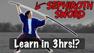 Training with FINAL FANTASY VII Sephiroth SWORD [upl. by Attey]