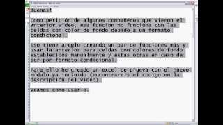 Excel Contar Color de celda II Celdas con formato Condicional [upl. by Acsehcnarf]