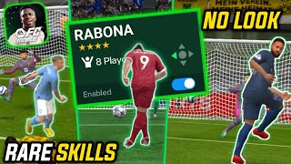 RARE SKILLS in ea fc 24 mobile will blow your mind 🤯🤯  how to do rabona in fc mobile fcmobile [upl. by Nerissa50]