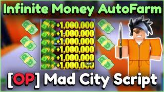 🔥The Best Mad City Script Hack GUI Auto Rob Infinite Money Gun Mods TP  PASTEBIN 2024 [upl. by Neehsas]