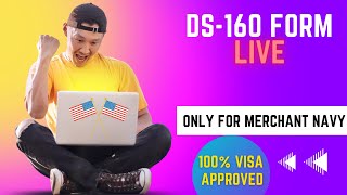 How to Apply for US C1D visa 2023  How to fill DS160 form  Full Detail for Seafarer [upl. by Arocahs960]