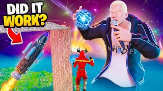 I Tried STOPPING Big Bang LIVE Event  Eminem Concert Fortnite Chapter 5 [upl. by Kluge810]