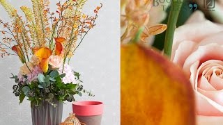 Hand tied bouquet Floral Inspiration How to make tutorial [upl. by Arikihs]