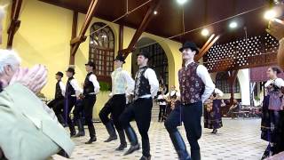 Bunjevacko kolo Folk dance Palic lake Serbia [upl. by Araeic]