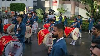 Chhatrapati Shivaji Maharaj ShivGarjana By Shivray Dhol Pathak Nashik at Symboisis Nashik 2023 [upl. by Selby637]