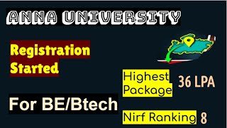 Anna University Btech Registration 2024 Started 🔥🔥 [upl. by Nonie]