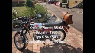 Kreidler und Moped IG Schermbeck Kreidler Florett RSGS 1980 [upl. by Donaldson]