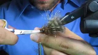 Lake Superior Steelhead Tying Dustins Marabou Muddler [upl. by Tades752]