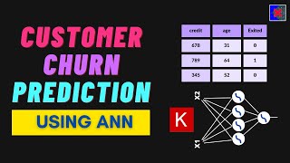 Customer Churn Prediction using ANN  Keras and Tensorflow  Deep Learning Classification [upl. by Cosme]