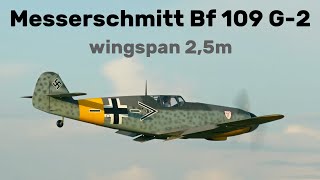 Messerschmitt Bf 109 G  25m scale RC plane  4K  Syrovice 2024 [upl. by Petr16]