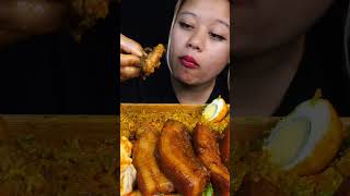 Eating Ribs So Yummy 😋mukbang asmr ribs [upl. by Aerdnas]