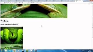 Deel 2 HTML CSS Tutorial Nederlands Dreamweaver CS55 Website Maken voor Beginners [upl. by Wolfgram]