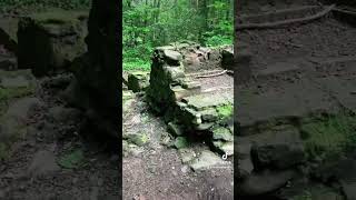 RUINS found inside the Great Smoky Mountains National Park ⛰️👣 DAISY TOWN gsmnp historicalplace [upl. by Purity72]