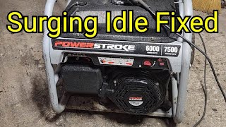 Fixing Generator With Surging Idle [upl. by Ah]