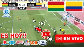 Bolivia vs Colombia en vivo Donde Ver Partido Colombia Jornada 9 Eliminatorias Copa del Mundo 2026 [upl. by Gingras902]