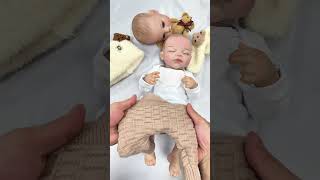 Dress up the reborn baby doll in a cute outfit reborn reborndoll shorts rebornbaby [upl. by Lona]