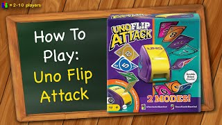 How to play Uno Flip Attack [upl. by Mota]