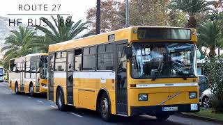 Windscreen View  Horarios Do Funchal Volvo B9M  Camo Camus 188 55 28 MA [upl. by Selinda271]