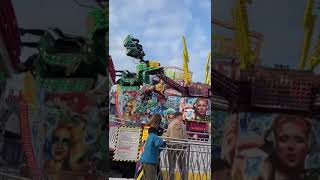 Xtreme power funfair ride funderland cork 2024 [upl. by Carlin]