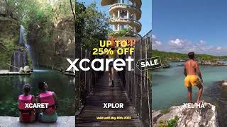 Xcaret Sale  Xplor Park [upl. by Sacci]