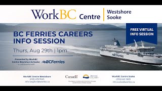 BC Ferries Careers Information Session [upl. by Adnuhsal]