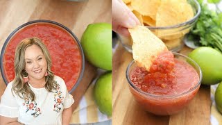 Homemade Blender Salsa [upl. by Dexter301]