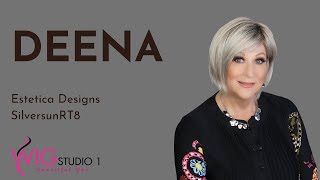 Estetica DEENA Wig Review  SilverSunRT8  CRAZY WIG LADY [upl. by Begga]