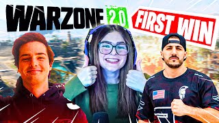 WORLDS FIRST CALL OF DUTY WARZONE 20 VICTORY ROYALE with FazeScope and NickMercs [upl. by Ecirrehs441]