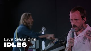 Indie 1023 Live Sessions with IDLES performing MTT 420 RR [upl. by Eelyk]