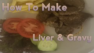 Beef Liver Recipe recette de foie de boeuf [upl. by Caundra]