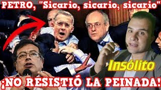 PETRO DA TREMENDA PEINADA A URIBE Y SE DESCONTROLA😱😱 Mr Carvajalino [upl. by Lahcym984]