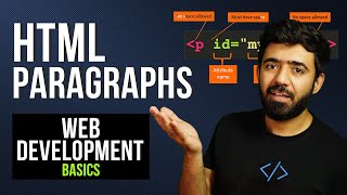 HTML Paragraphs  Web Development Basics Course [upl. by Jacintha521]