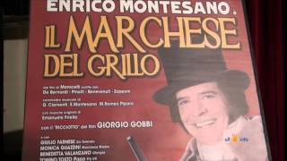 TeatroSistina presenta Enrico Montesano  quotIL MARCHESE DEL GRILLOquot [upl. by Craggy]