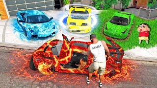 GTA 5  Franklin Stealing Elemental Supercars in GTA 5  GTA 5 mods [upl. by Herman]