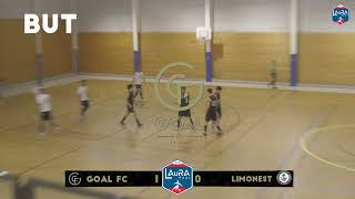 180323 R1 Futsal J16 GOAL FC 2  Limonest Saint Didier [upl. by Ansilma]