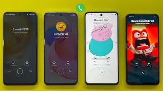 Incoming Call on Huawei Nova Y90  Honor X8  Realme C67  XIAOMI Note 10S [upl. by Gernhard196]