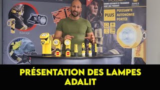 Présentation des lampes ADALIT [upl. by Anawaj]