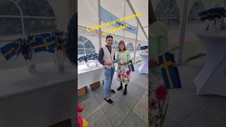 Citizenship ceremony in Sweden I 6th June National Day [upl. by Eelam]