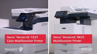 Do even more with the Xerox® VersaLink® C625 and B625 Multifunction Printers [upl. by Harolda]