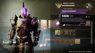 HOW TO GET TRIALS ENGRAMS  DESTINY 2 [upl. by Anirec]