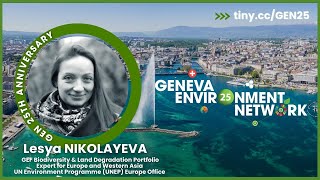 GEN  25  Lesya NIKOLAYEVA  UNEP Europe [upl. by Benildas]