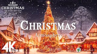 BEAUTIFUL CHRISTMAS MUSIC IN 4K UHD Best Christmas Songs of All Time for Relax Sleep Study [upl. by Eatnoid]