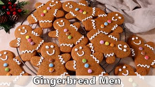 Gingerbread Men Recipe [upl. by Leruj588]