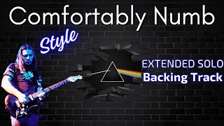 Pink Floyd backing track  Comfortably Numb extended guitar solo [upl. by Liatrice]