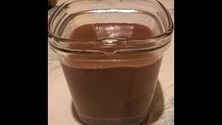 Crème au chocolat façon danette au Thermomix ® quot recette facile quot [upl. by Darwen]