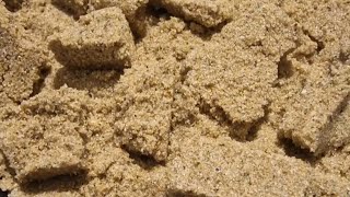 Desert Sand Chunks 🏜 sandcrunch asmrsand sand asmrsounds crunchyasmr satisfying crunchy [upl. by Antonietta]