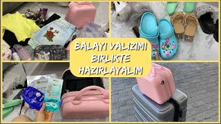 BALAYI VALÄ°ZÄ°MÄ° BÄ°RLÄ°KTE HAZIRLAYALIM ğŸ‘›ğŸ‘°ğŸ¼  MAKYAJ BAVULUMUN DETAYLARI  NELER ALIYORUM [upl. by Hizar]