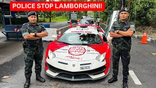 YOU WONT BELIEVE WHY POLICE STOP LAMBORGHINI IN MALAYSIA [upl. by Gurolinick]