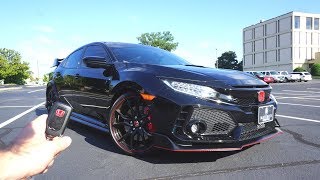 2017 Honda Civic TypeR Start Up Exhaust Test Drive and Review [upl. by Levitt]